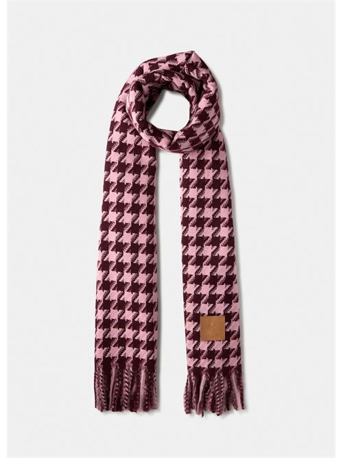 Stola pied de poule LIU JO | 2F5041T0300/M9822